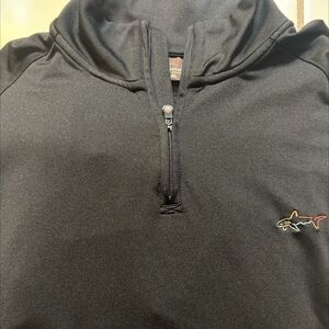 Greg Norman quarter zip, medium, long sleeve black